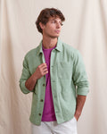 Veste Lorge Chaine et trame Green
