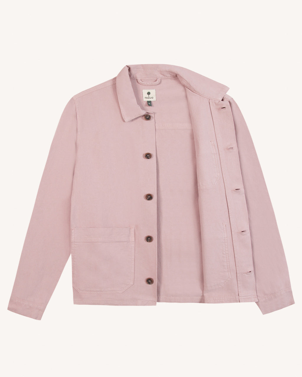 Veste Lorge Chaine et trame Lilac/navy
