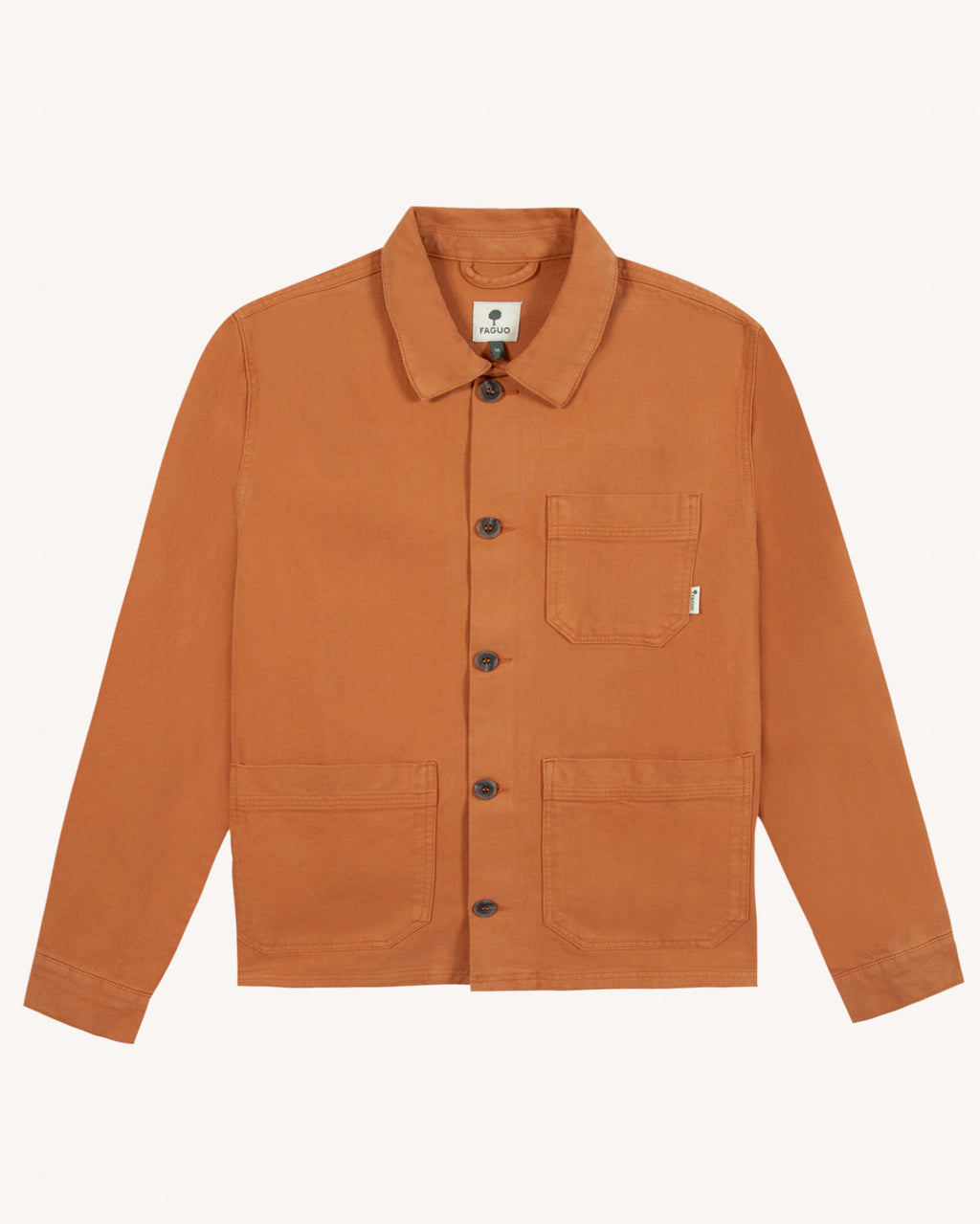 Veste Lorge Chaine et trame Light brick
