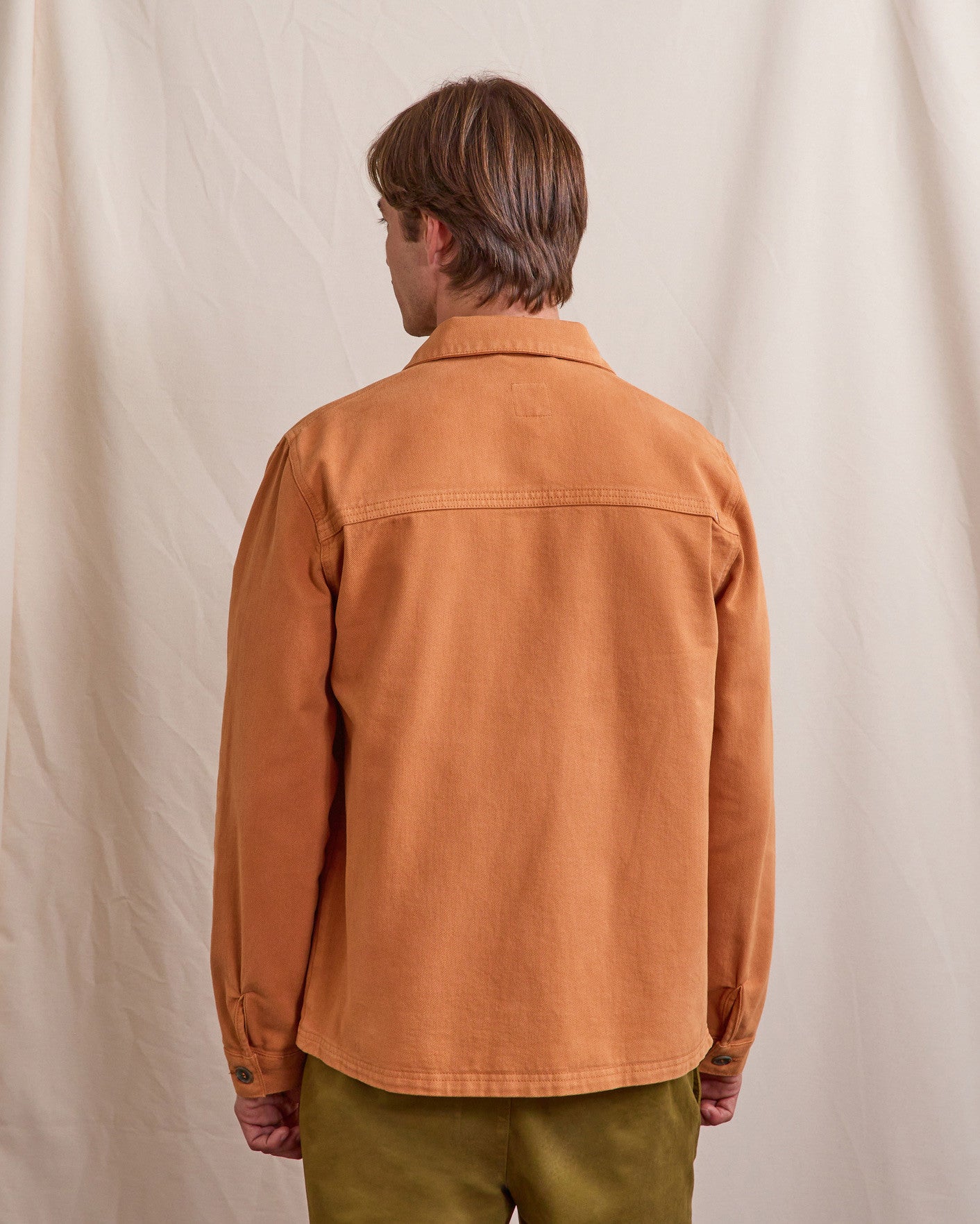 Veste Lorge Chaine et trame Light brick
