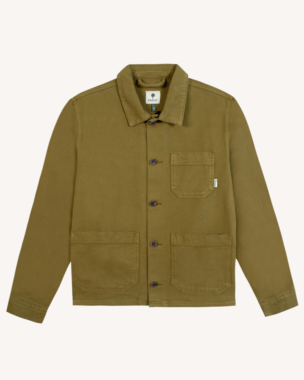Veste Lorge Chaine et trame Warm kaki
