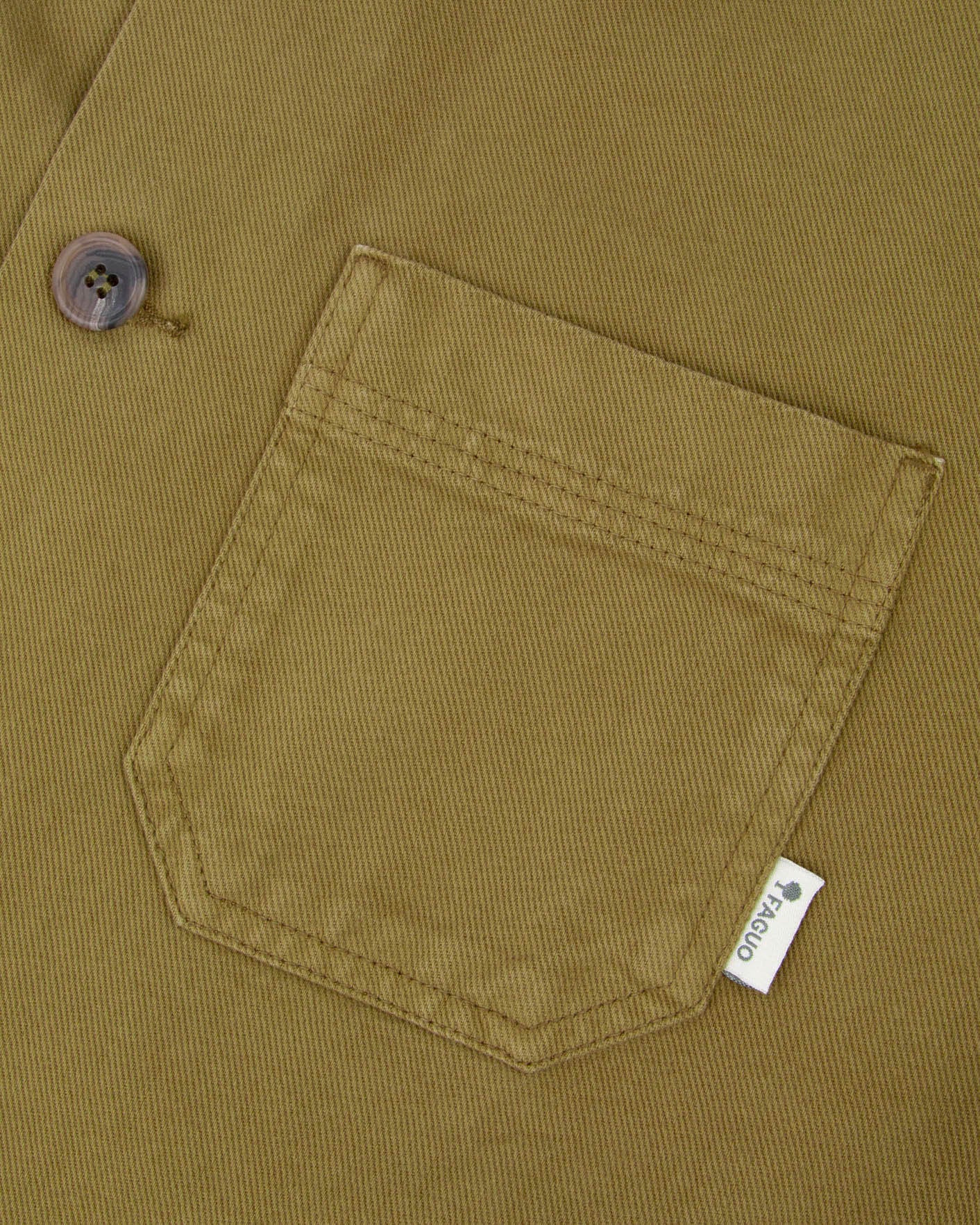 Veste Lorge Chaine et trame Warm kaki
