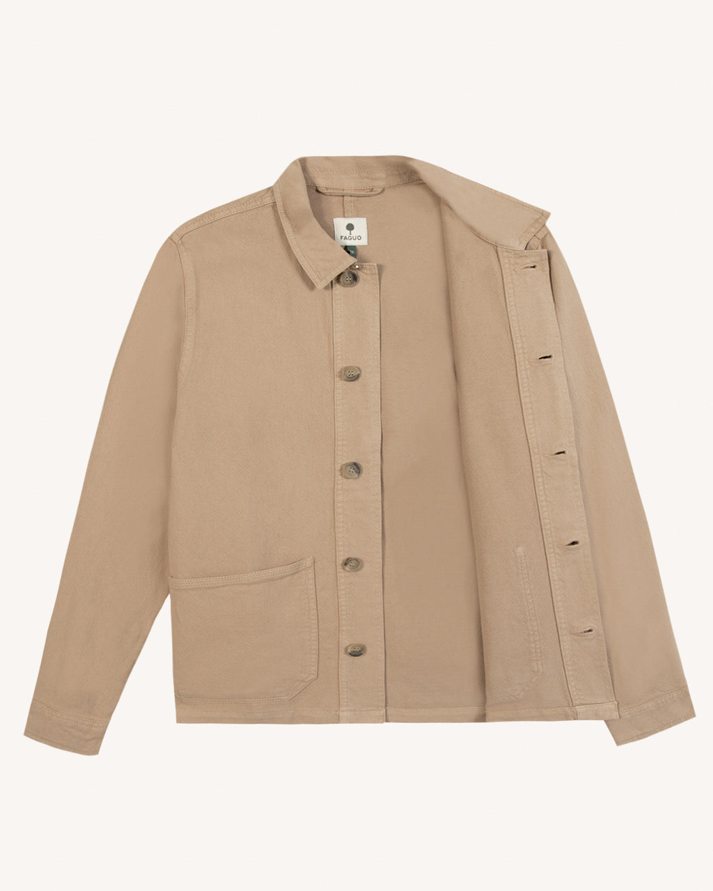 Veste Liffre Chaine et trame Natural
