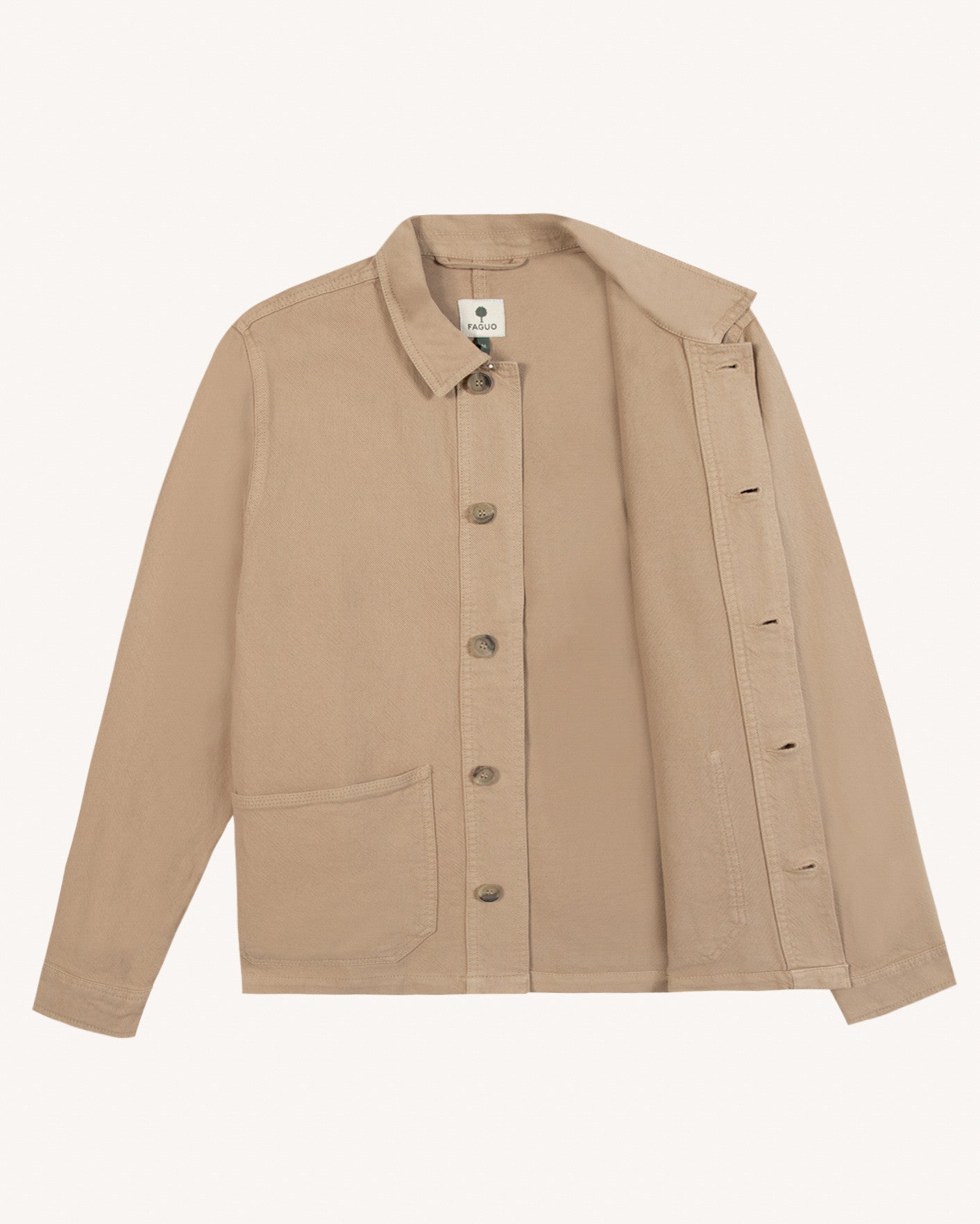 Veste Liffre Chaine et trame Natural
