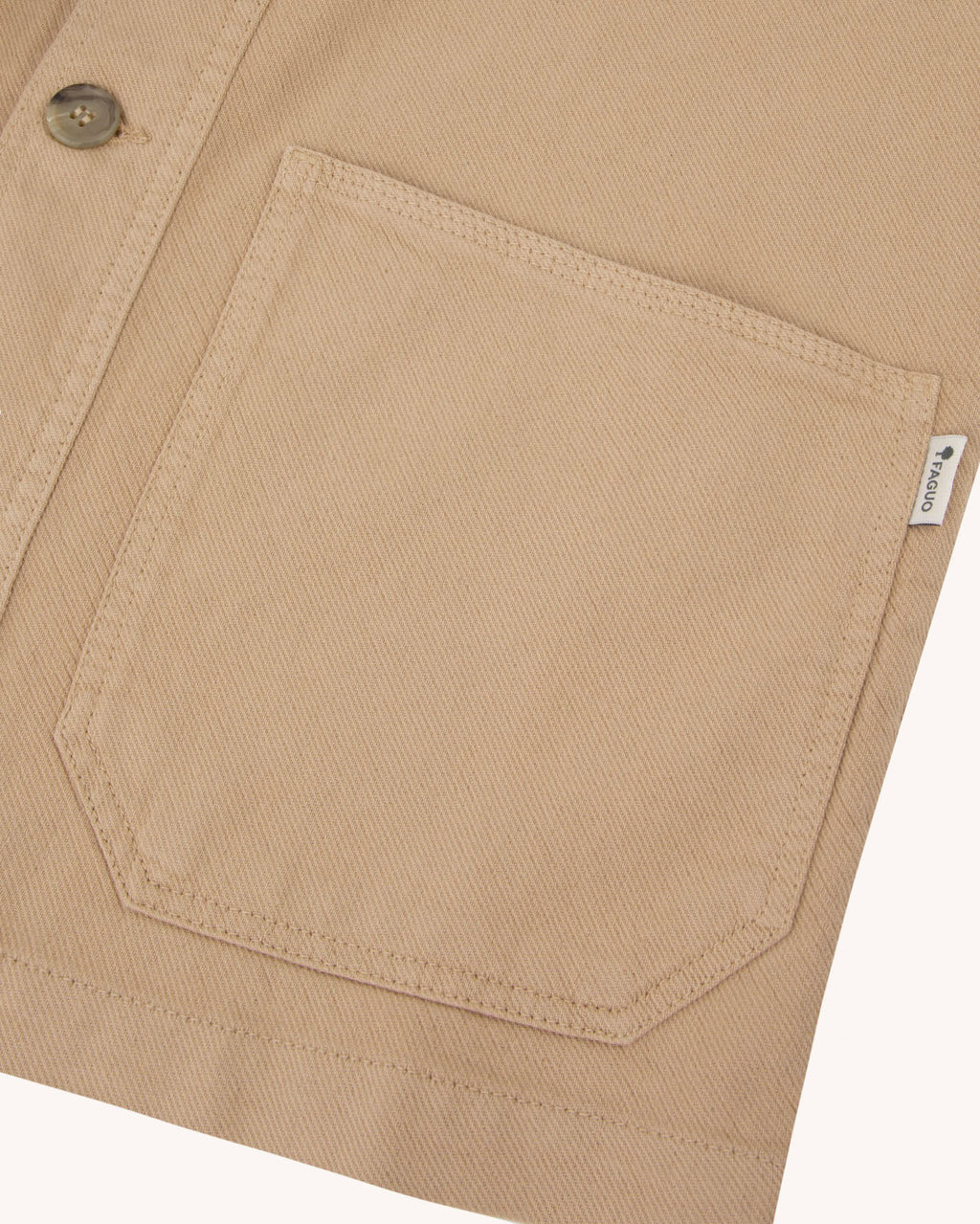Veste Liffre Chaine et trame Natural
