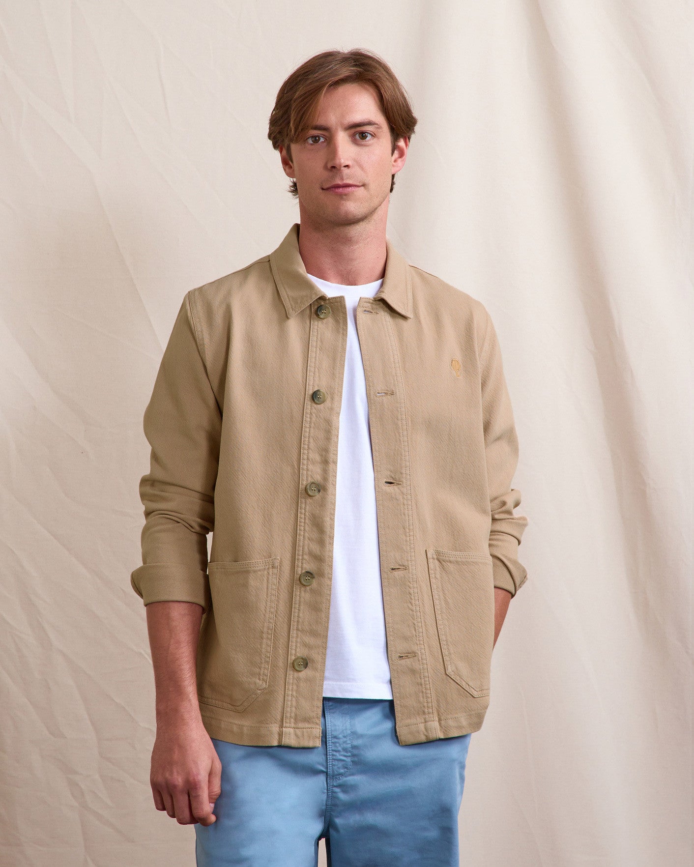 Veste Liffre Chaine et trame Natural
