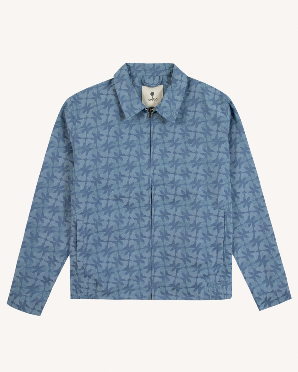 Veste Dourdan Chaine et trame Beach blue
