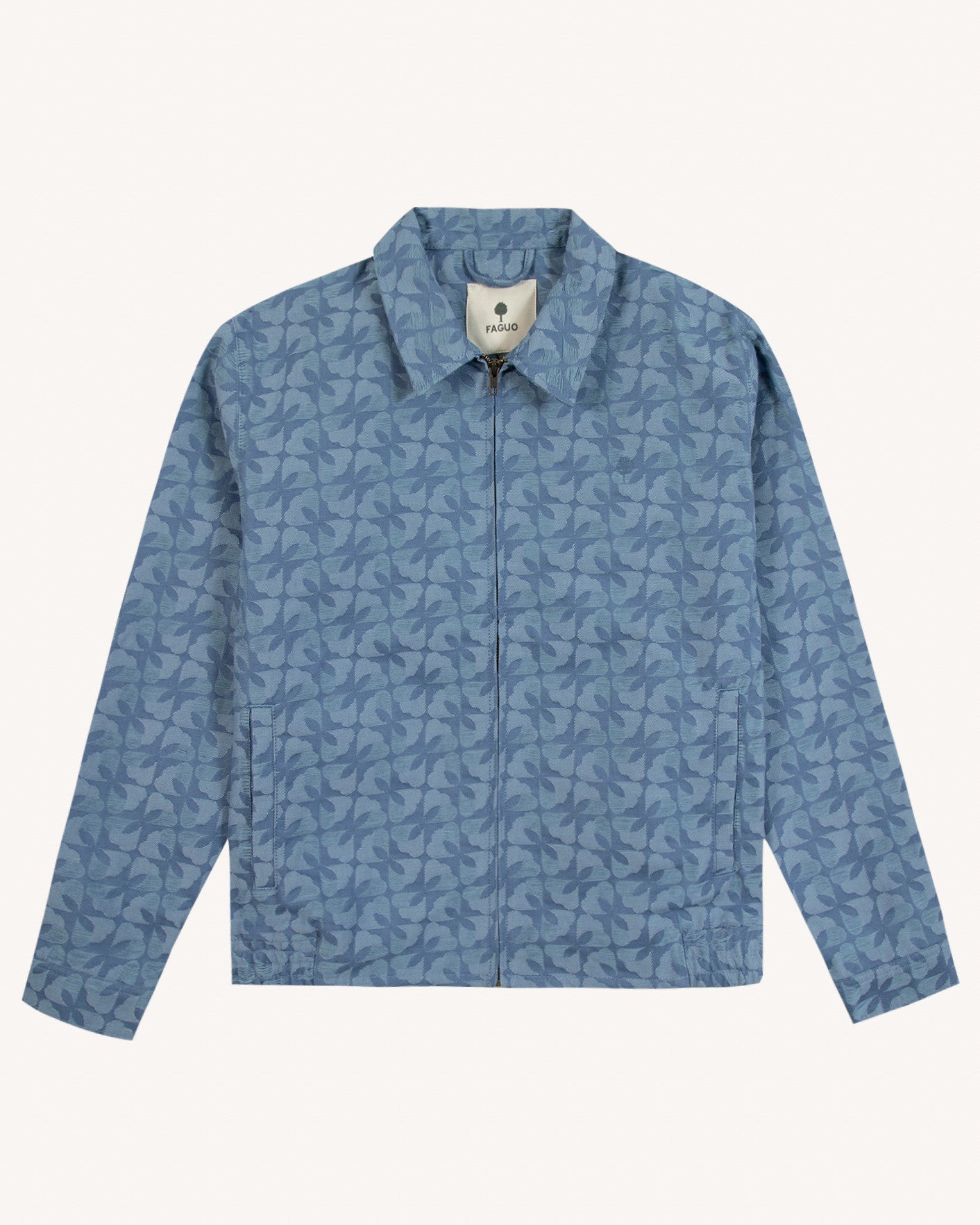 Veste Dourdan Chaine et trame Beach blue

