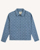 Veste Dourdan Chaine et trame Beach blue
