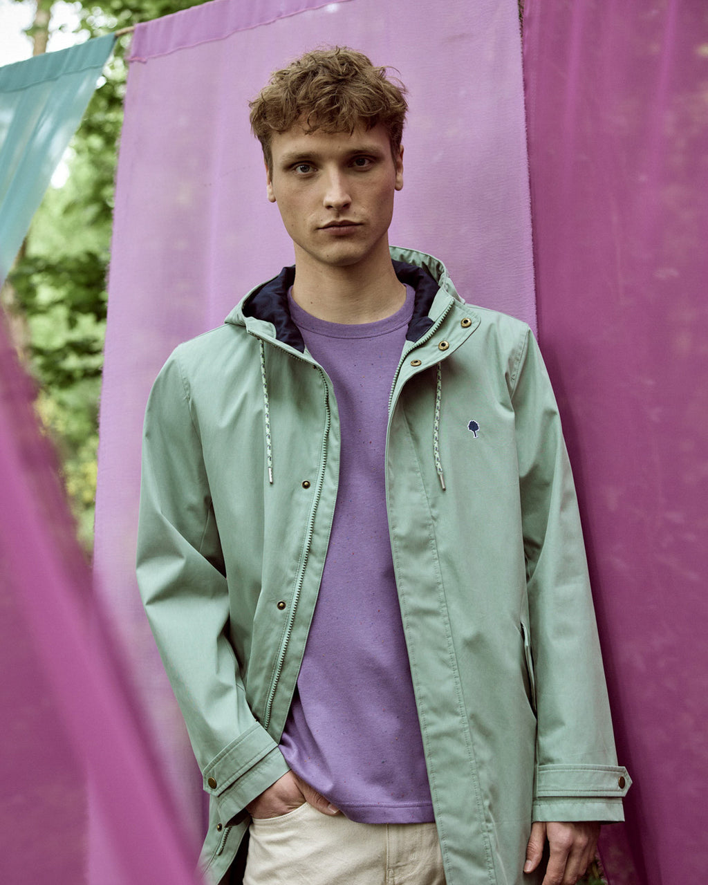 Veste Gresigne Chaine et trame Green
