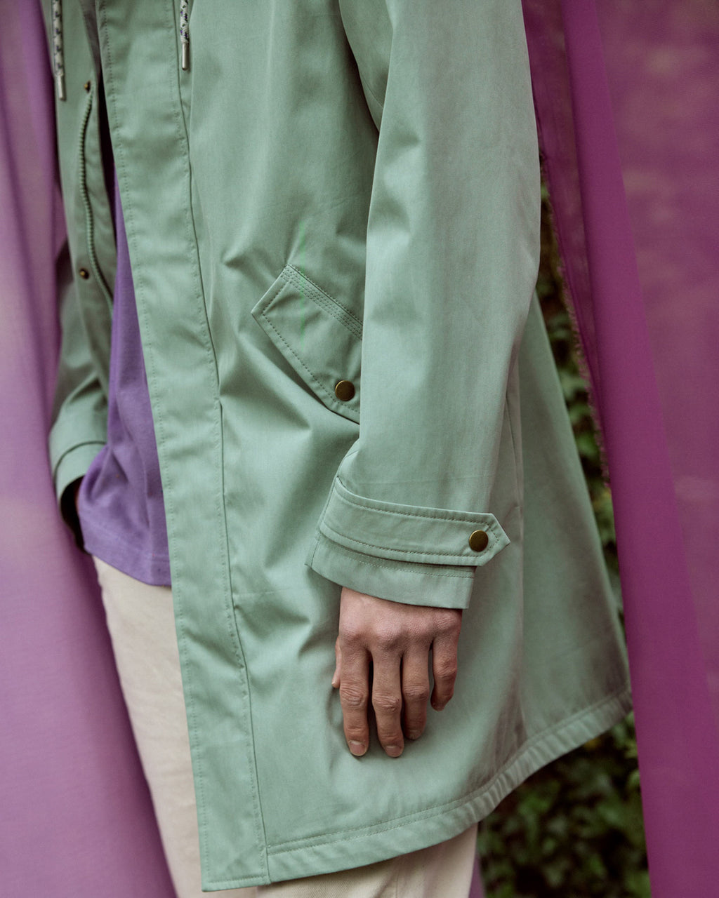 Veste Gresigne Chaine et trame Green

