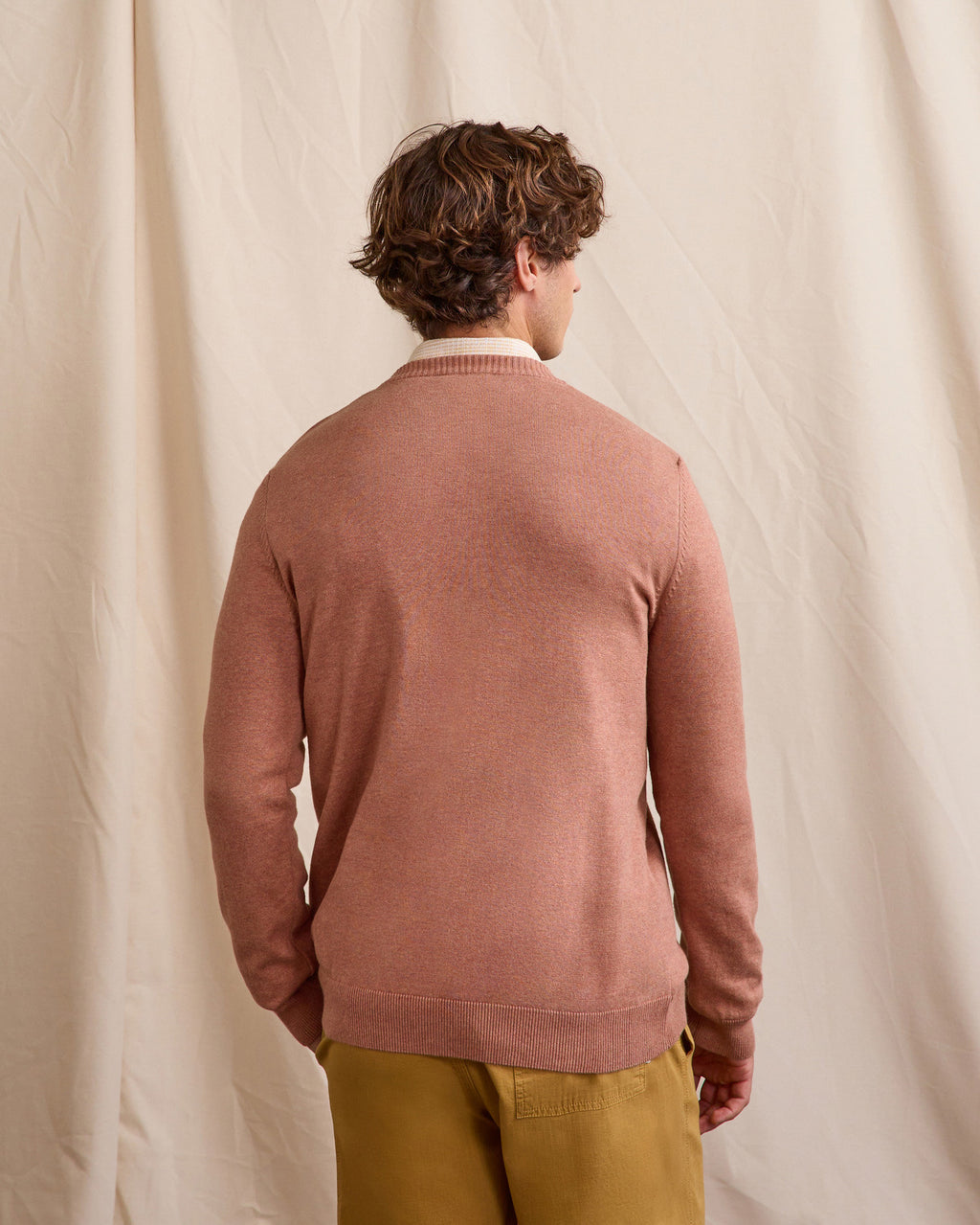 Pull Marly Maille Light brick
