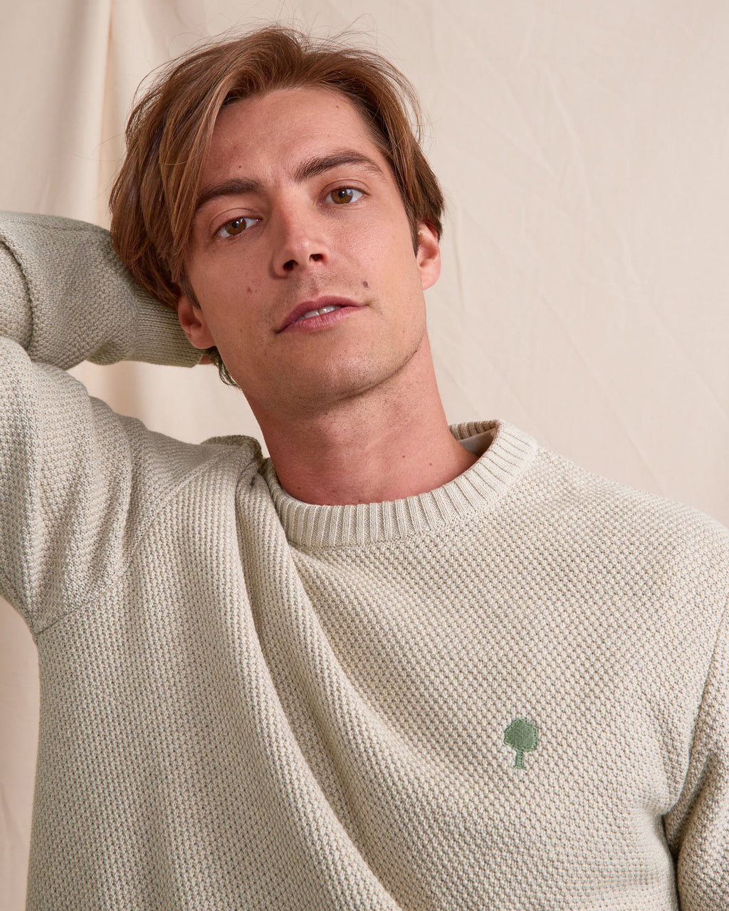 Pull Opale Maille Light ecru melange
