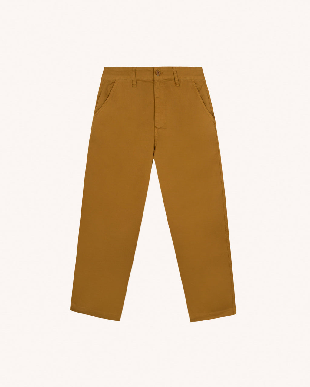 Chino Brix regular Chaine et trame Light camel
