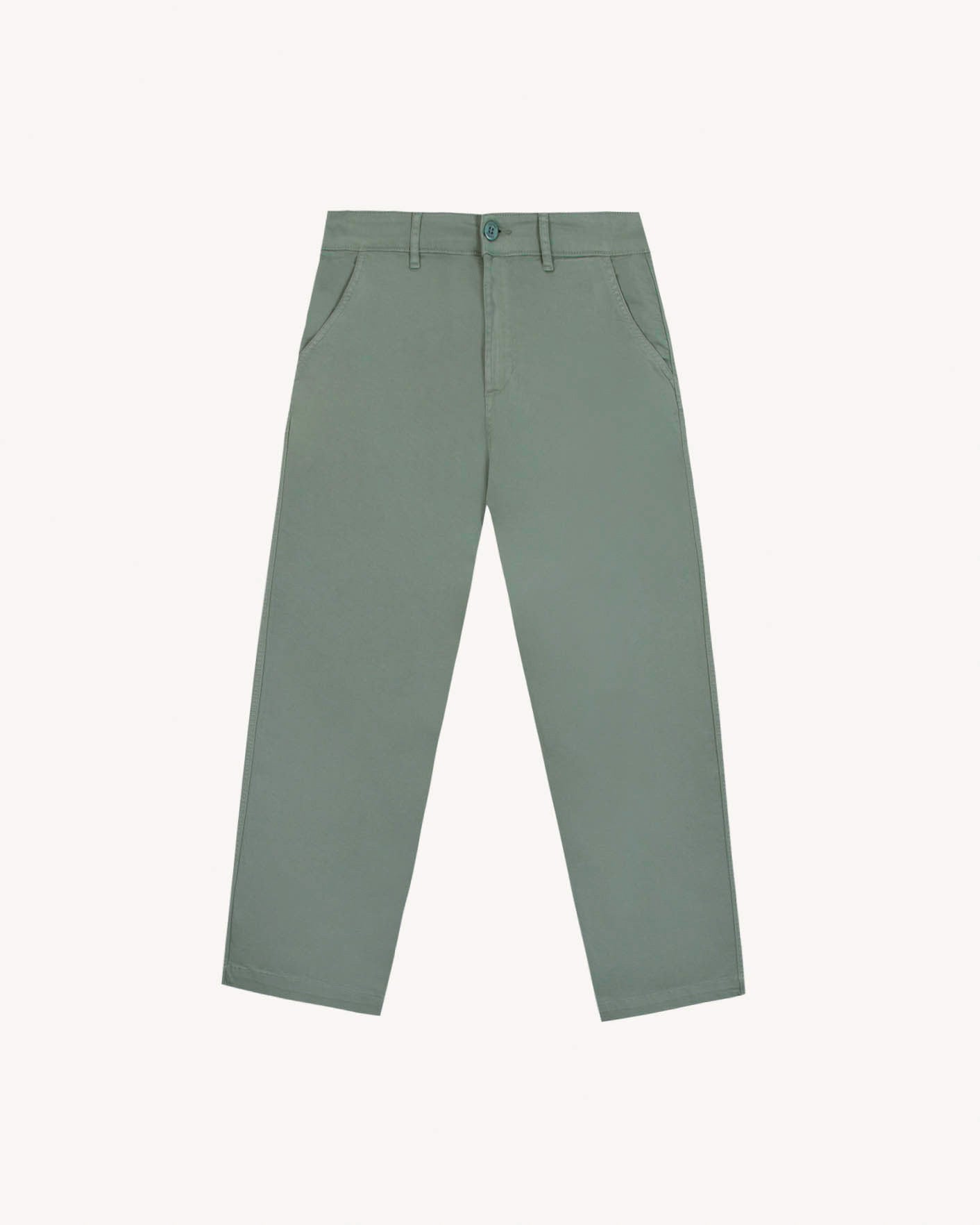 Chino Brix regular Chaine et trame Green
