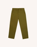 Chino Brix regular Chaine et trame Warm kaki

