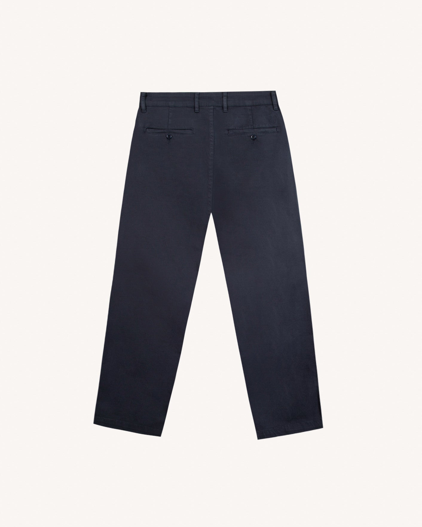 Chino Brix regular Chaine et trame Washed navy
