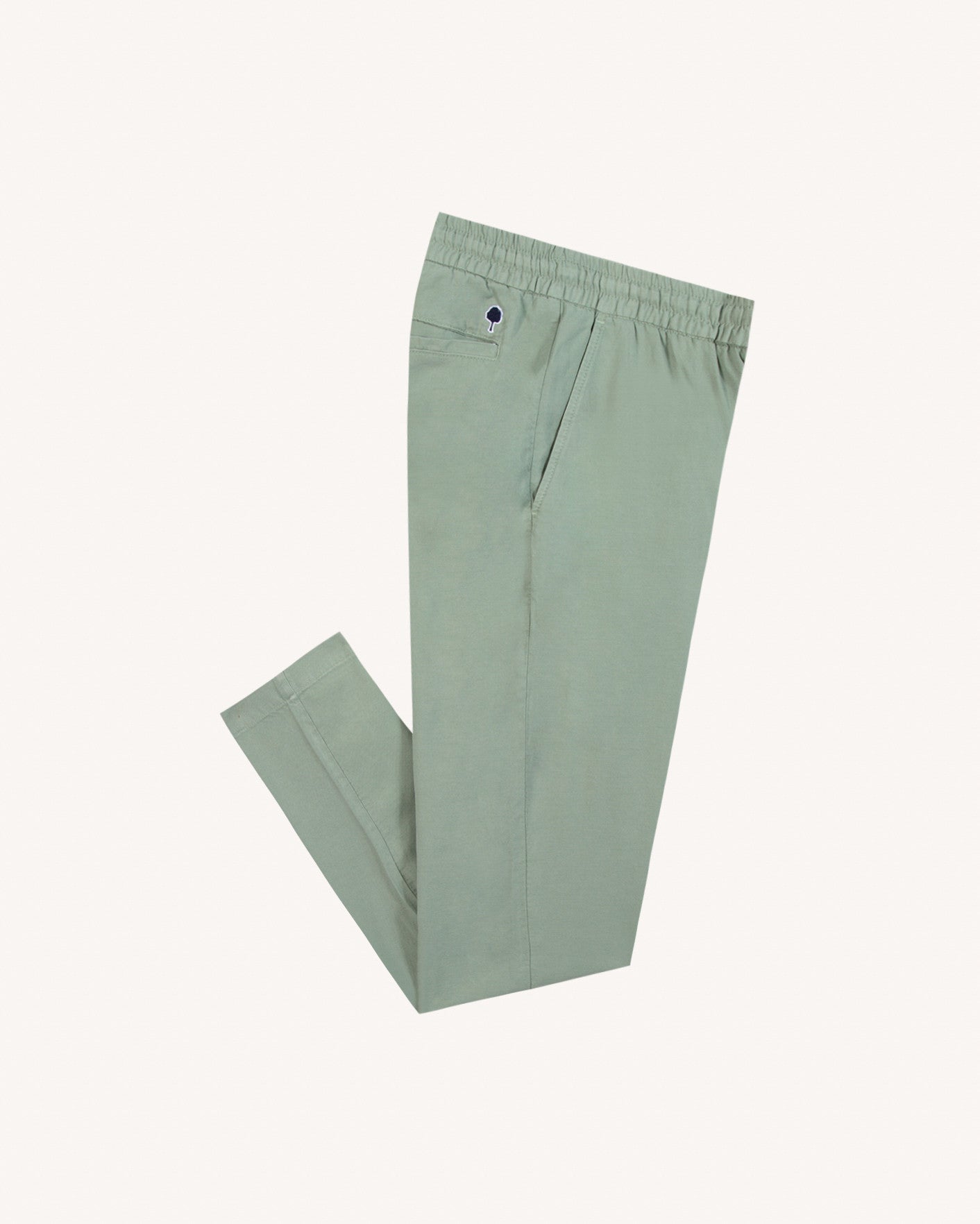 Pantalon elastique Dreuille Chaine et trame Green
