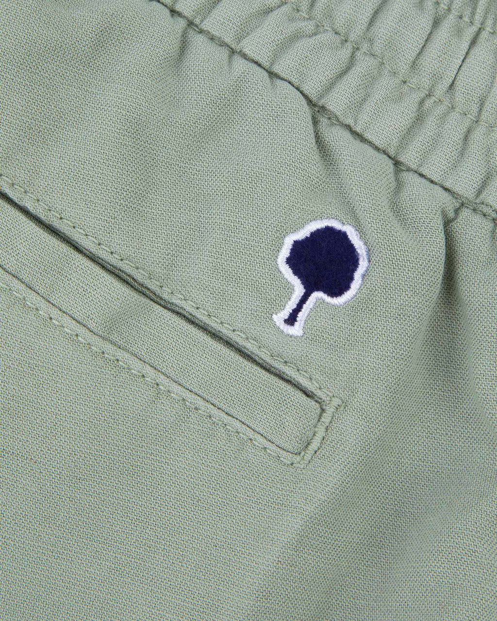 Pantalon elastique Dreuille Chaine et trame Green
