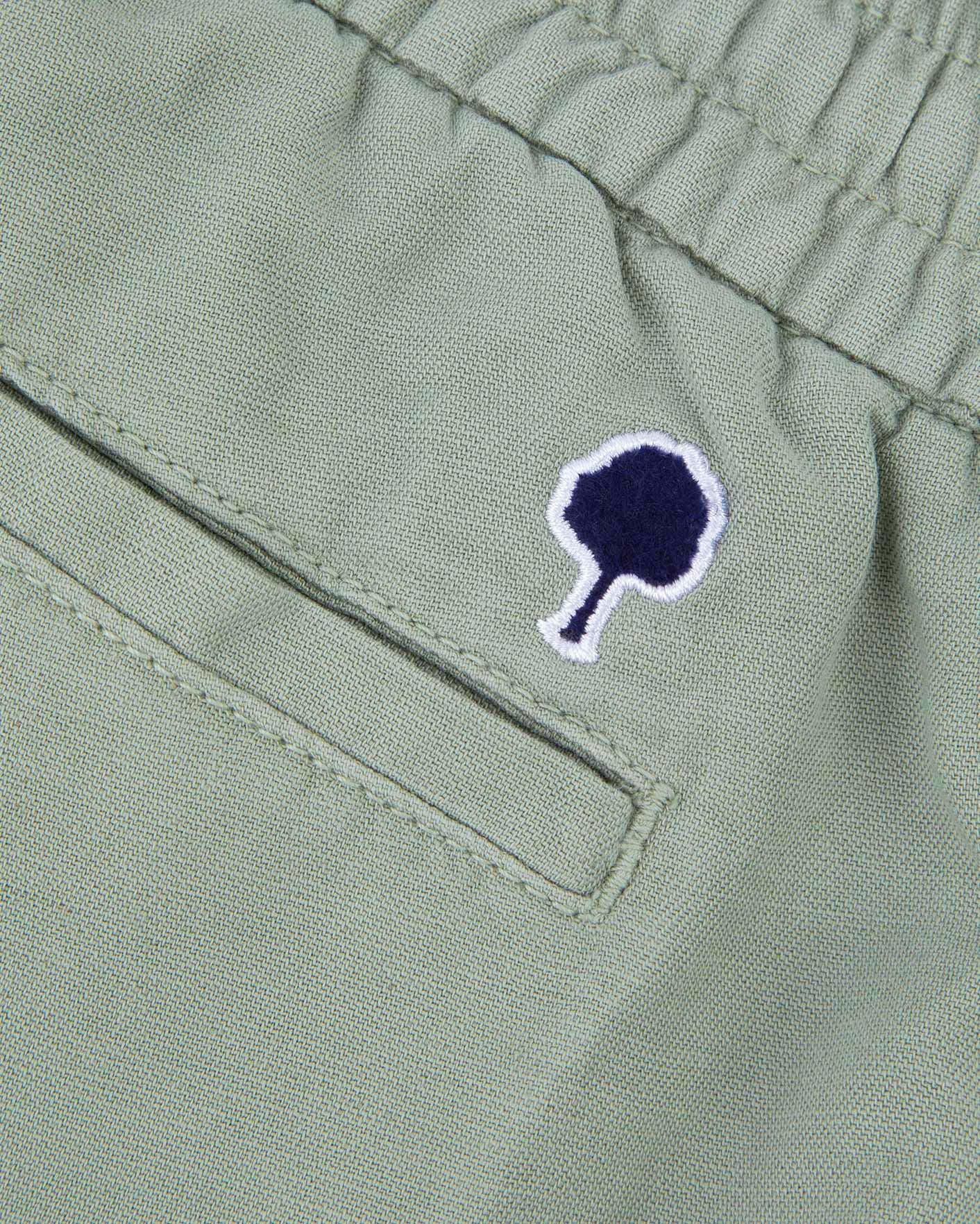 Pantalon elastique Dreuille Chaine et trame Green
