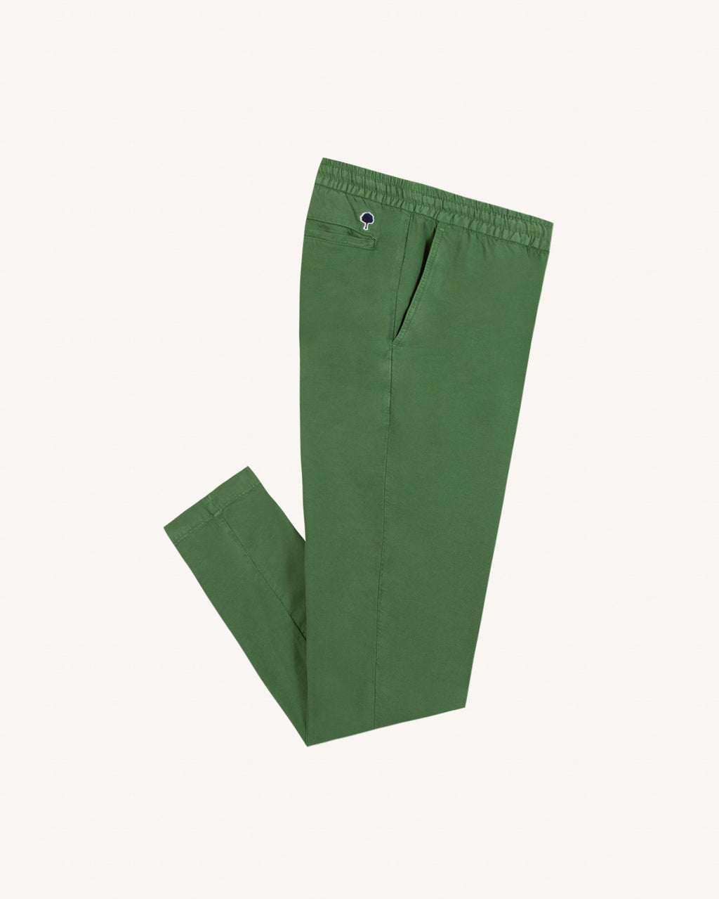 Pantalon elastique Dreuille Chaine et trame Mineral
