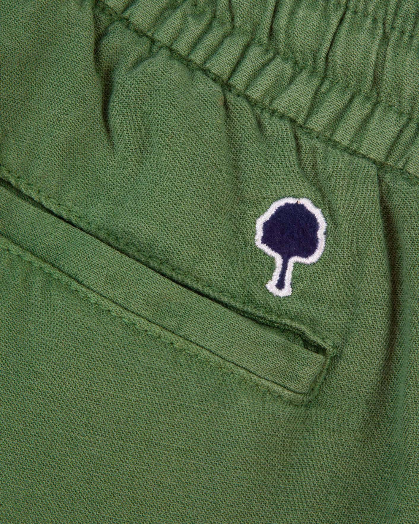 Pantalon elastique Dreuille Chaine et trame Mineral
