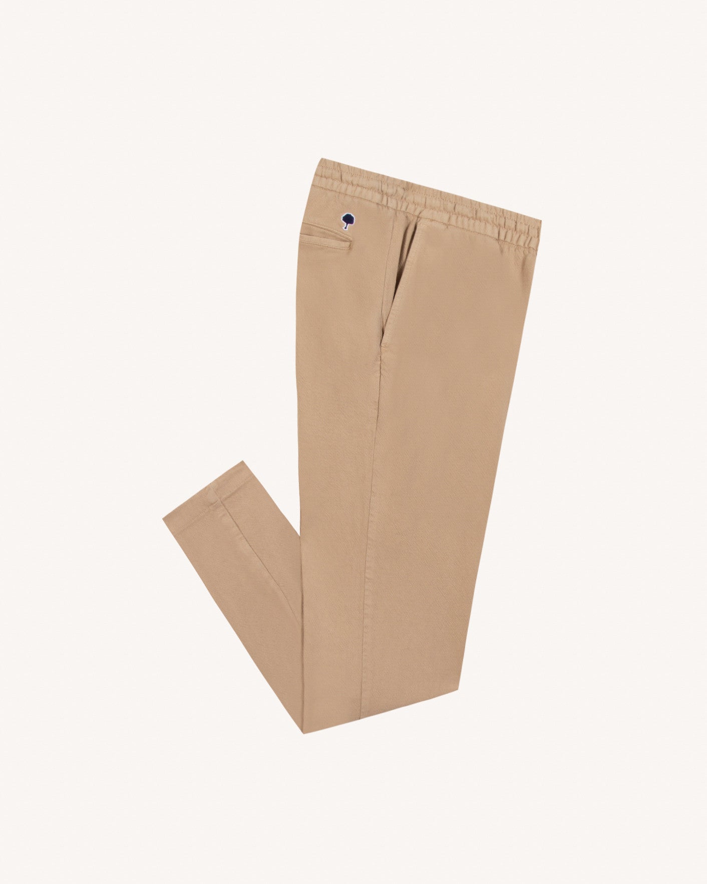 Pantalon elastique Dreuille Chaine et trame Natural
