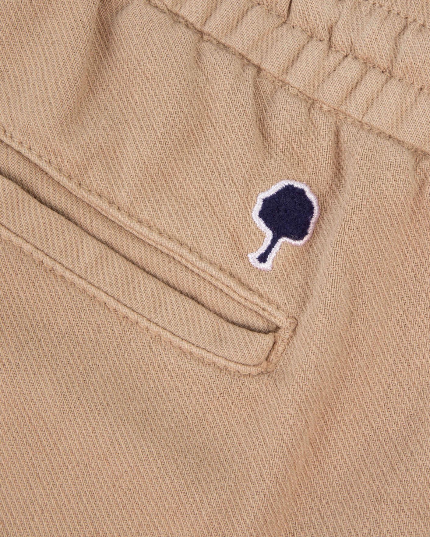 Pantalon elastique Dreuille Chaine et trame Natural
