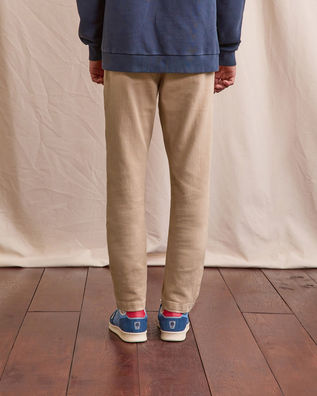 Pantalon elastique Dreuille Chaine et trame Natural

