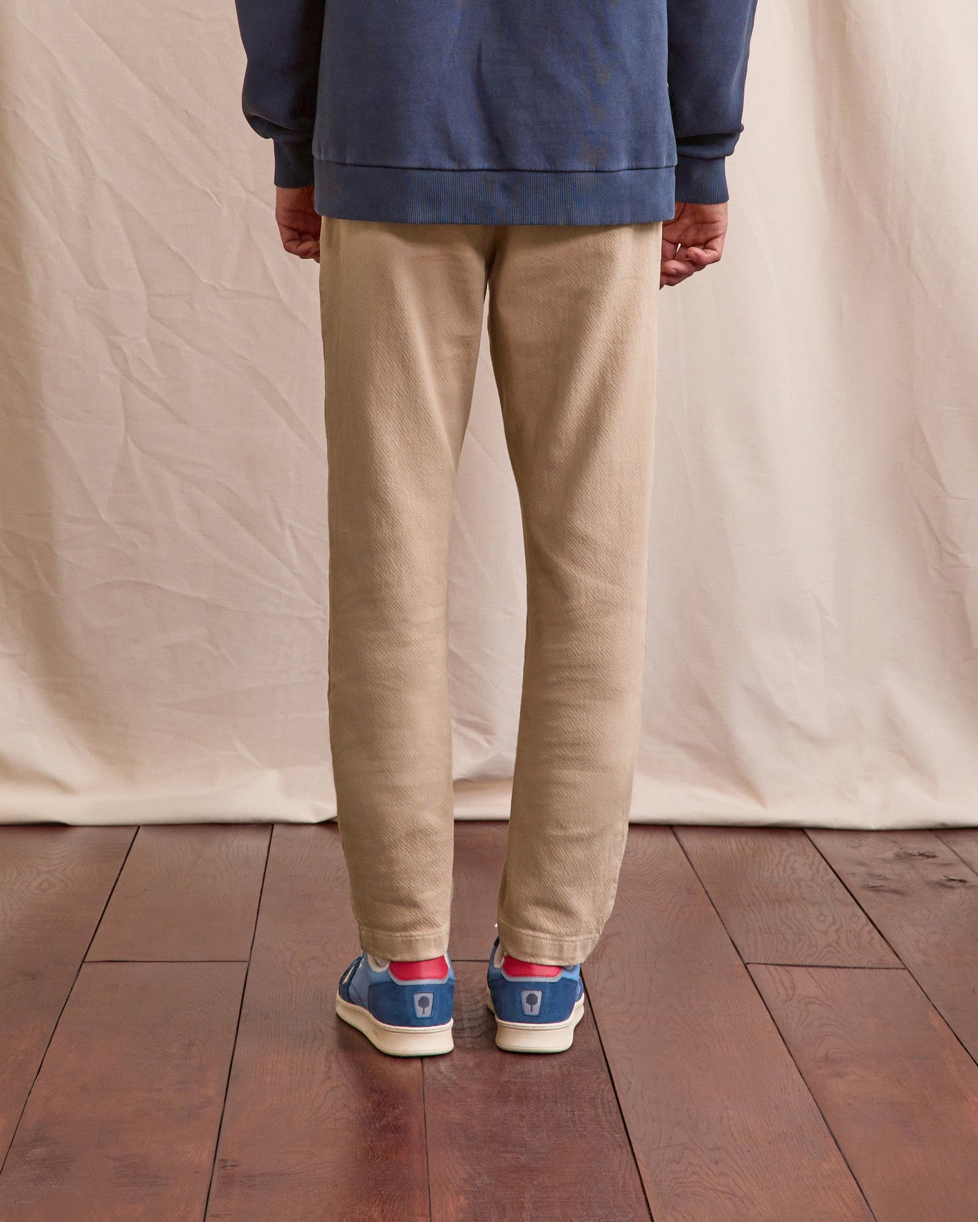 Pantalon elastique Dreuille Chaine et trame Natural
