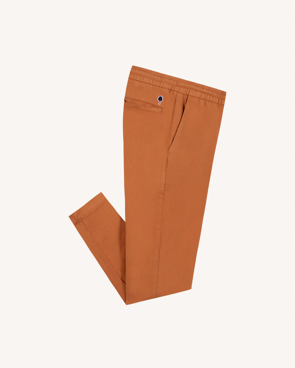 Pantalon elastique Dreuille Chaine et trame Light brick
