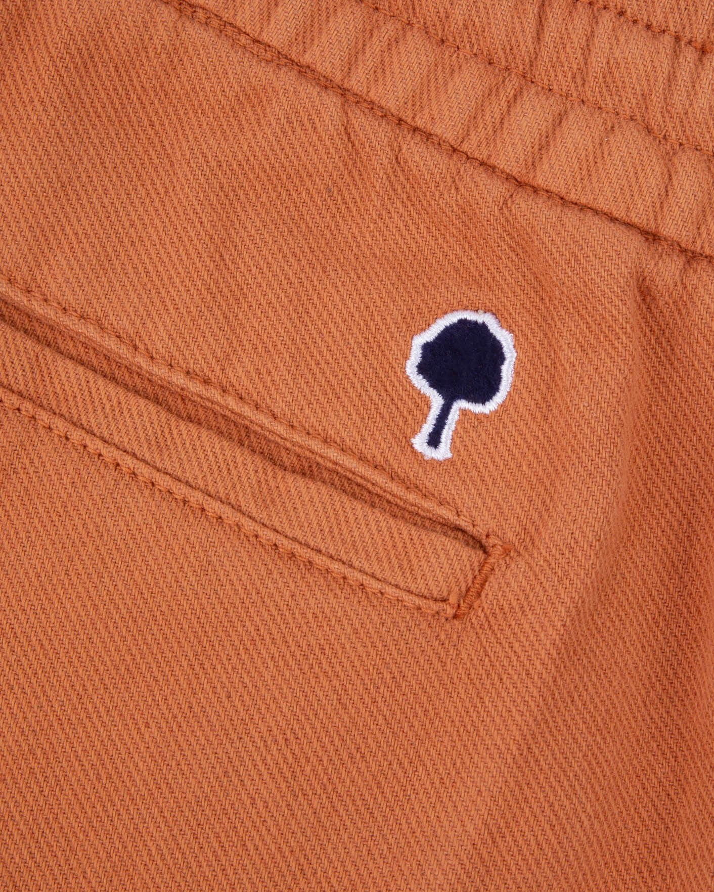 Pantalon elastique Dreuille Chaine et trame Light brick
