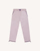 Pantalon elastique Dreuille otd Chaine et trame Lilac/navy
