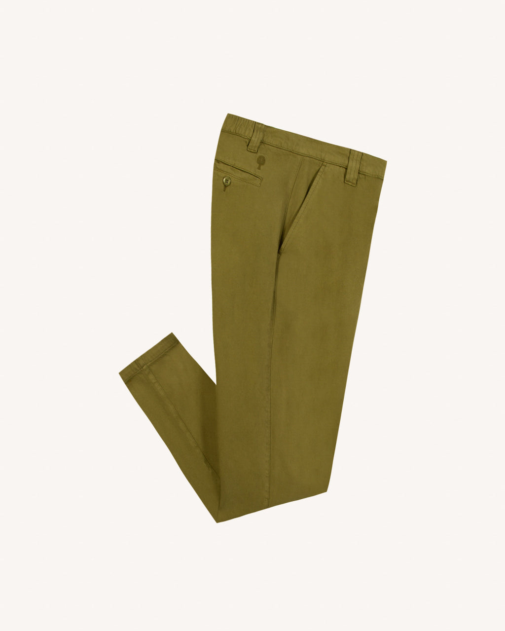Chino Landais Woven Warm Khaki
