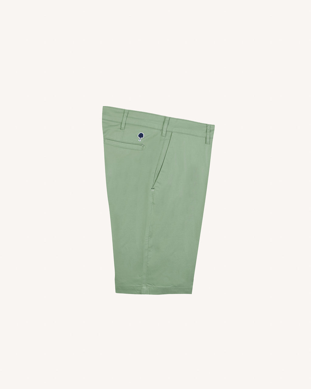 Short chino Saulieu Chaine et trame Green
