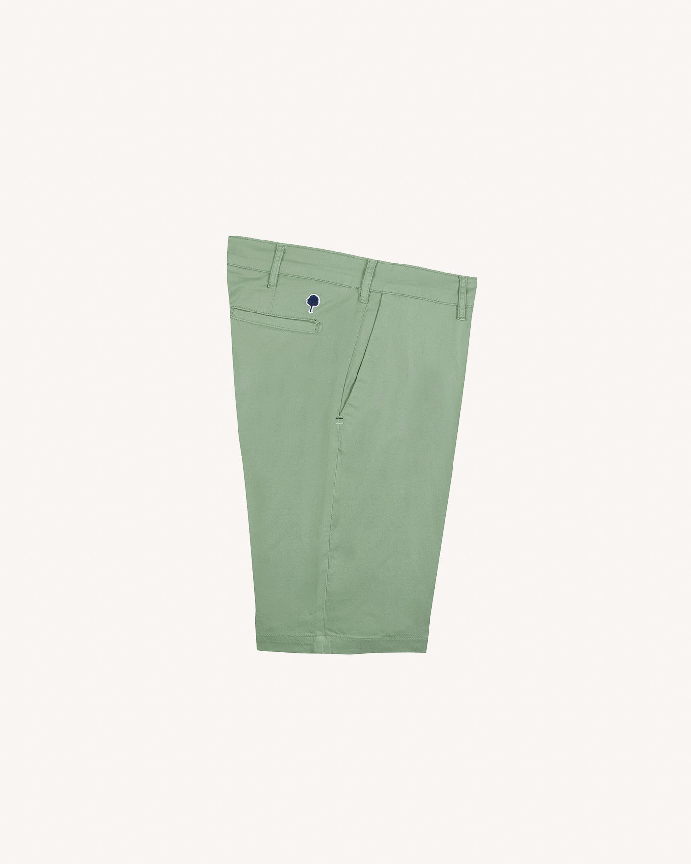 Short chino Saulieu Chaine et trame Green
