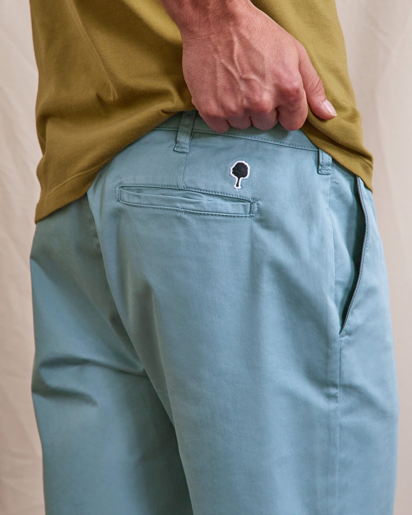 Short chino Saulieu Chaine et trame 
