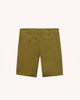Short chino Saulieu Chaine et trame Warm kaki
