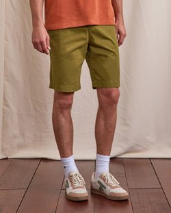 Saulieu chino shorts Chaine et trame Warm kaki
