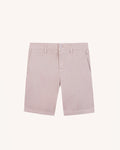 Short chino Saulieu Chaine et trame Lilac/navy
