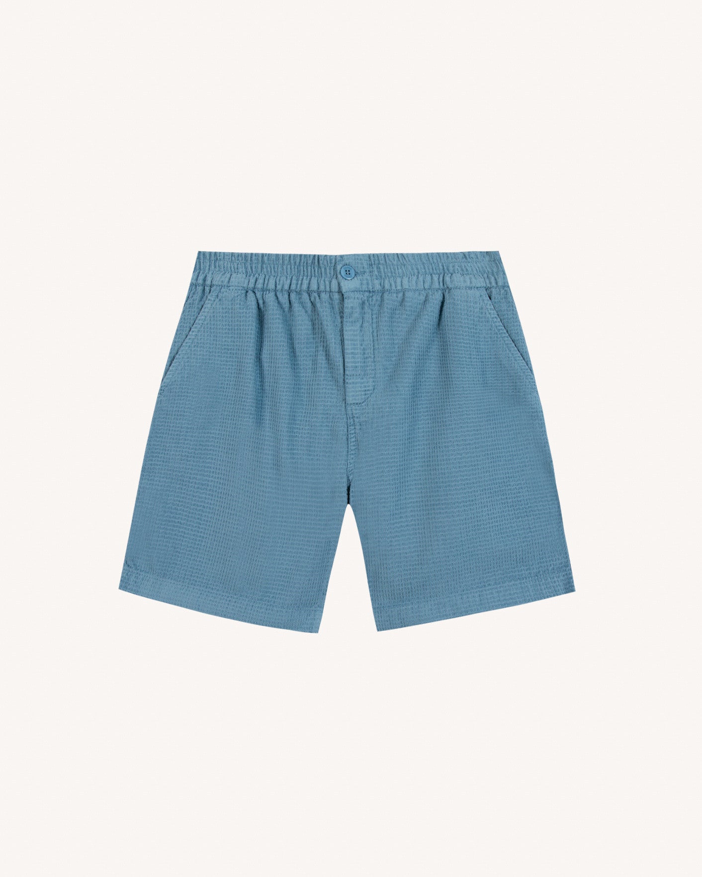Short elastique Chevre Chaine et trame Beach blue
