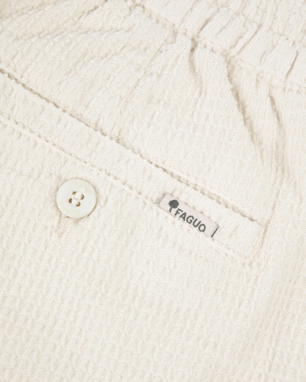Short elastique Chevre Chaine et trame Shell
