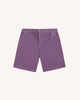 Short elastique Chevre Chaine et trame Violet
