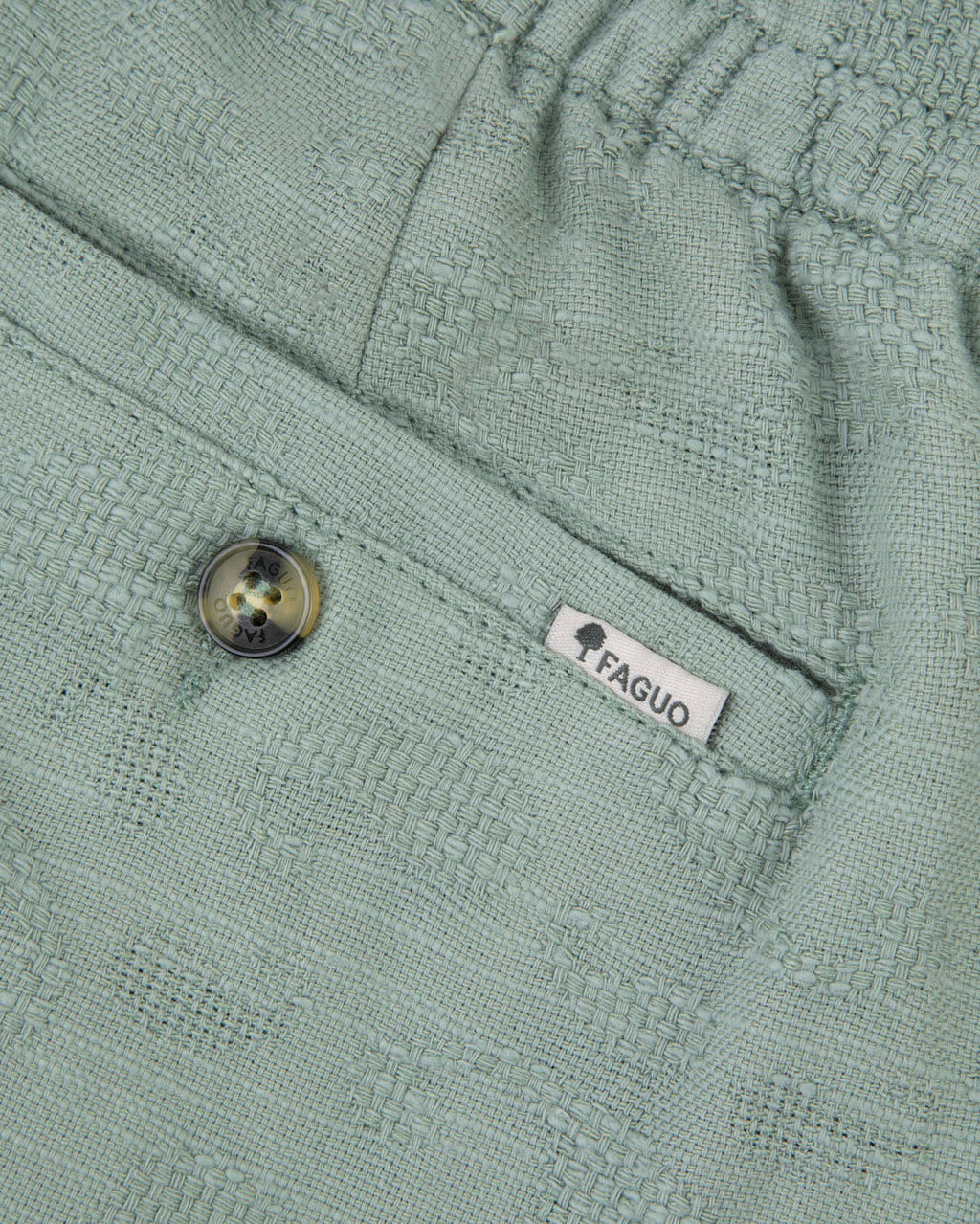 Short elastique Chevre Chaine et trame Green
