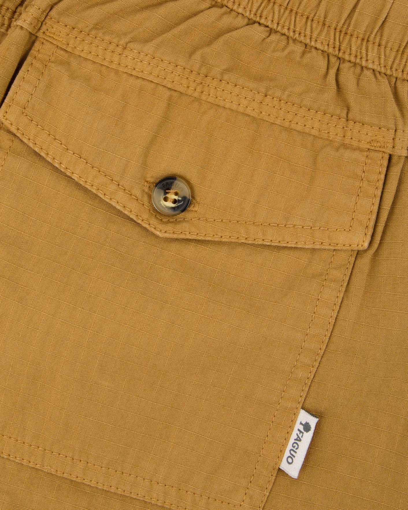 Short elastique Milly Chaine et trame Light camel

