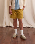 Short elastique Milly Chaine et trame Light camel

