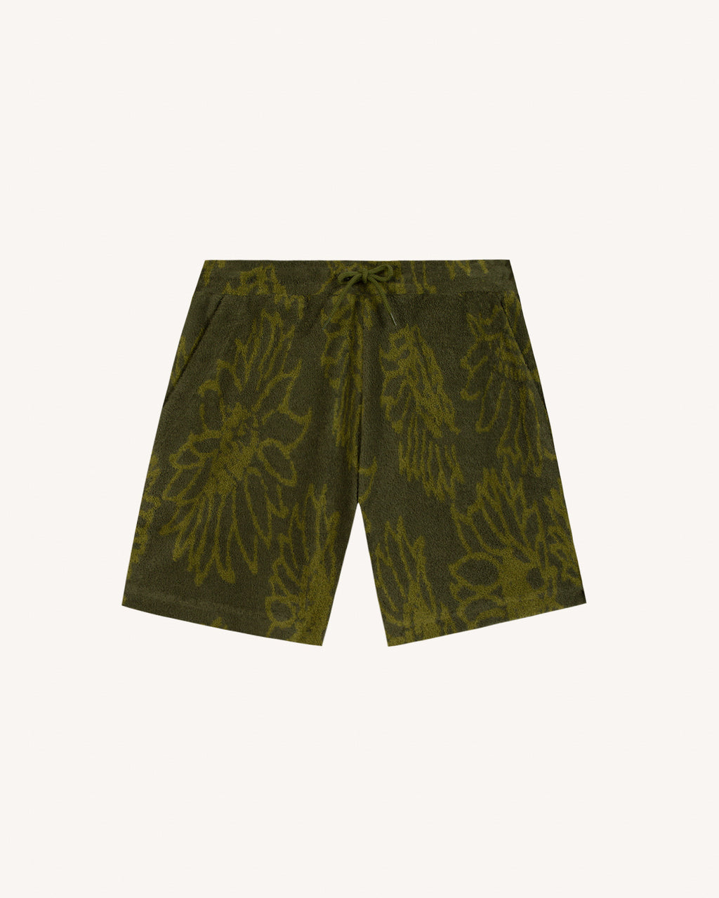 Short elastique Choussy Maille Warm kaki
