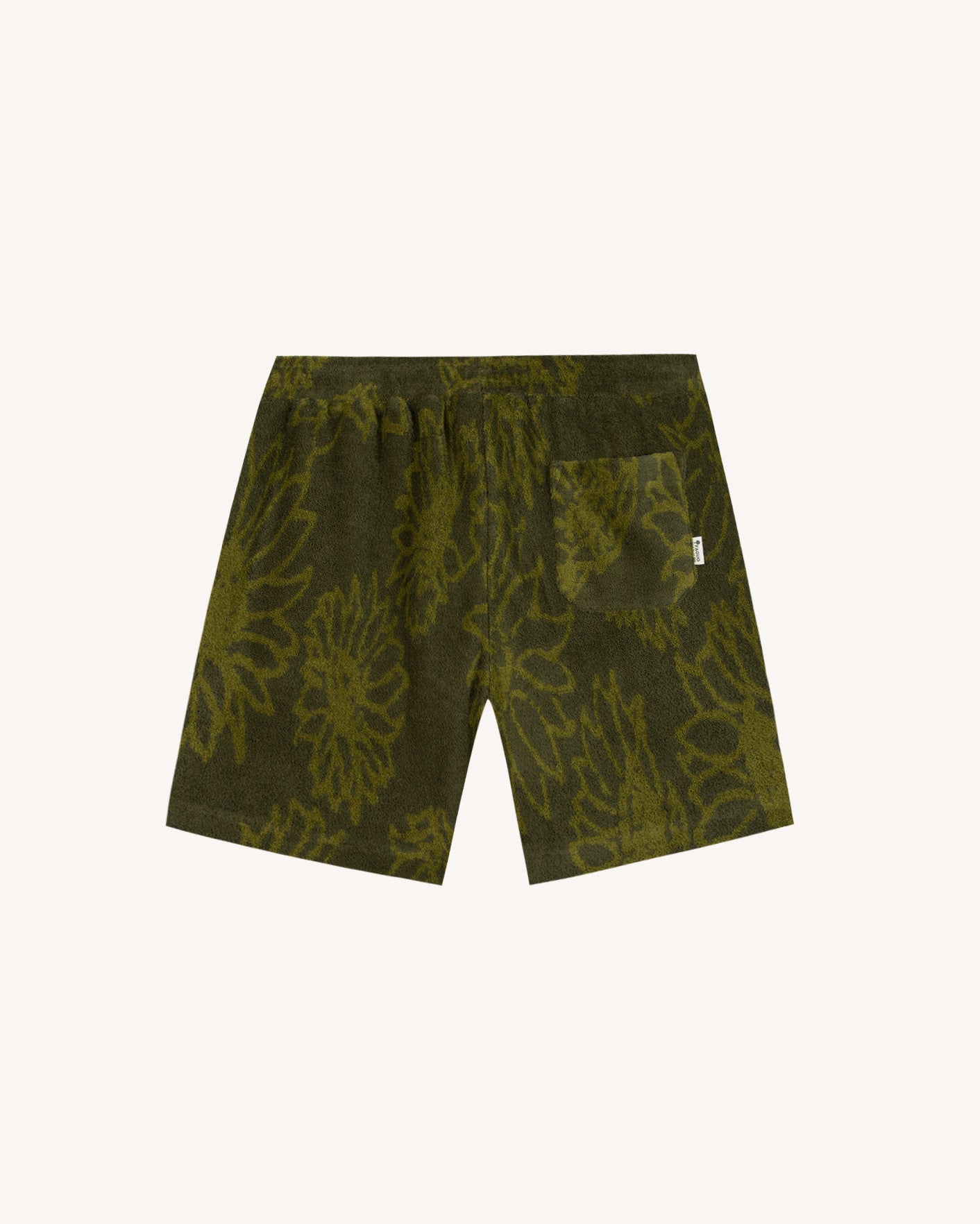 Short elastique Choussy Maille Warm kaki

