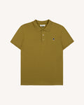 Polo ss Lumigny Warm Khaki Knit
