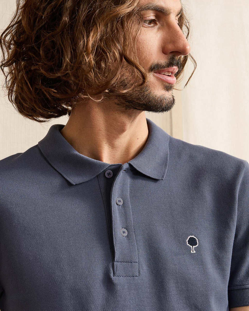 Polo mc Lumigny Maille Washed navy
